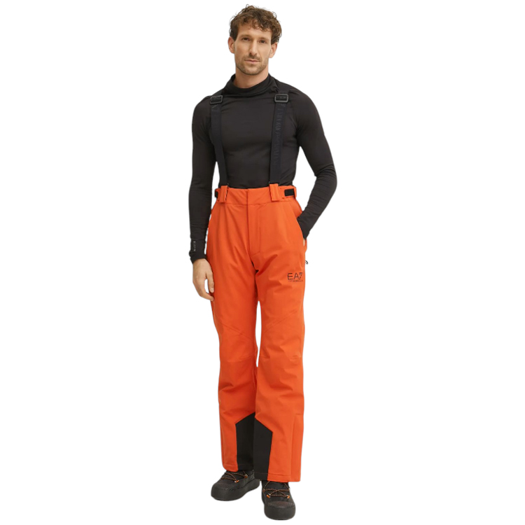 Брюки EA7 EMPORIO ARMANI TECHNICAL SKI TROUSERS IN TECHNICAL FABRIC XS Оранжевый Мужской photo 3