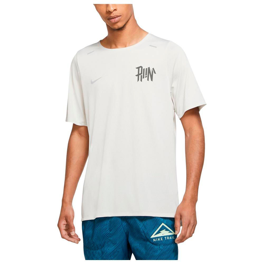 Tricou bărbătesc Nike M NK DF BRTH RISE 365 WR TOP L Alb photo 2