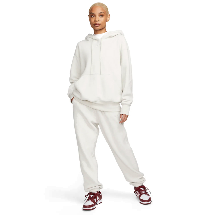 Брюки Nike W NSW PLSH JGGR S Белый Женский photo 3