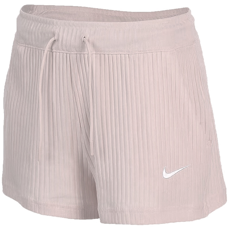Шорты Nike W NSW RIB JRSY SHORT L Розовый Женский photo 1