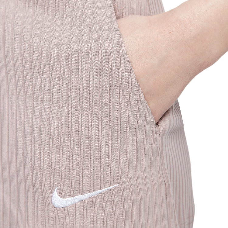 Шорты Nike W NSW RIB JRSY SHORT L Розовый Женский photo 5