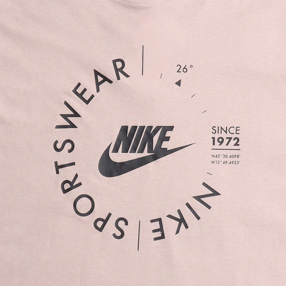 Футболка мужская Nike M NSW SPU SS TEE S Бежевый photo 2