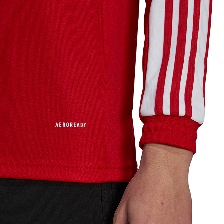 Hanorac pt bărbați Adidas SQ21 TR TOP S Rosu photo 6