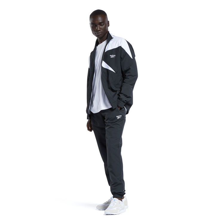 Hanorac pt bărbați Reebok CL F FR TRACKTOP S Negru photo 4