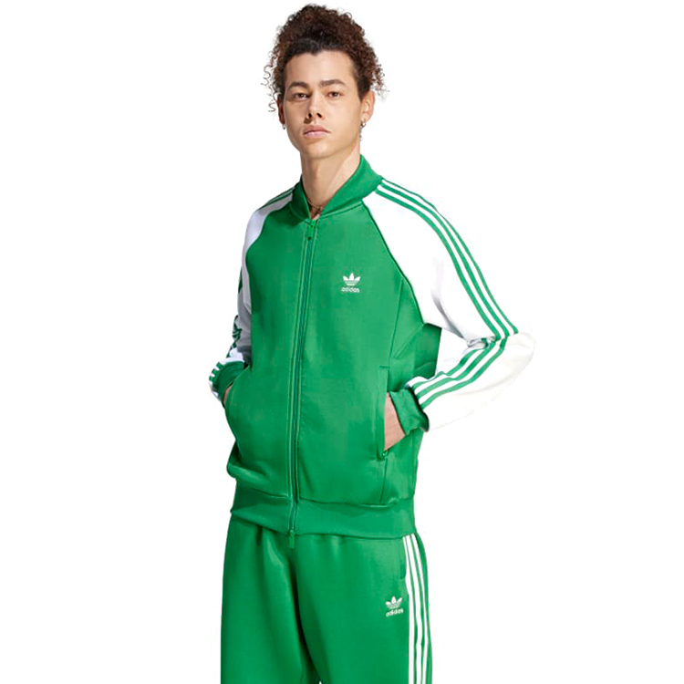 Hanorac pt bărbați Adidas CL+ SST TT S Verde photo 2