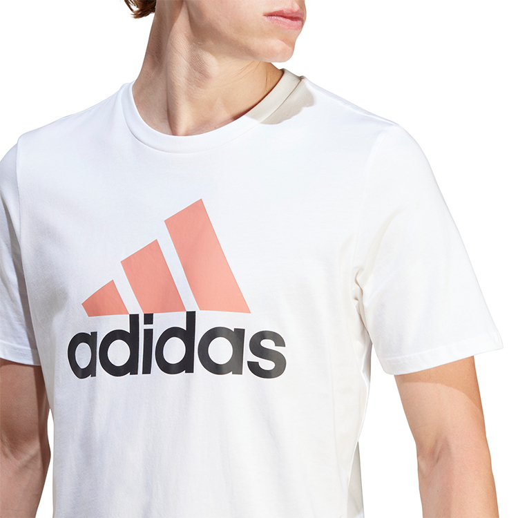 Футболка мужская Adidas M BL SJ T S Белый photo 4