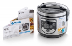 Multifierbator Vitek VT-4272, 900 W, 18 programe, Gri thumbnav 5