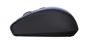 Wireless Silent Mouse Trust Yvi + Eco / 8m 2.4GHz Micro receiver / 1600dpi / Blue thumbnav 3