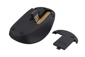 Wireless Silent Mouse Trust Yvi + Eco / 8m 2.4GHz Micro receiver / 1600dpi / Blue thumbnav 4
