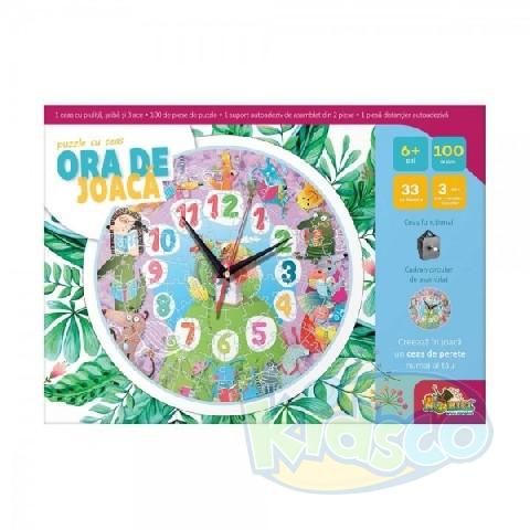 Noriel INT3176 Noriel Puzzle - Puzzle Cu Ceas Animale photo 1