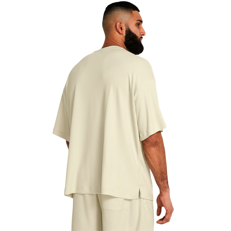 Tricou bărbătesc Under Armour UA Rival Waffle Crew L Bej photo 5