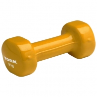 Gantera 2 kg YORK Vinyl Dipped Dumbbells (Fitbell) thumbnav 1