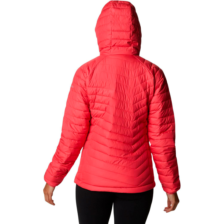 Scurta Columbia Powder Lite Hooded Jacket XS Rosu Femei photo 2