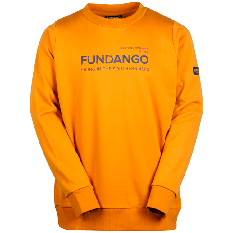 Hanorac pt bărbați Fundango WARREN Pullover M Portocaliu photo 1 Hanorac pt bărbați Fundango WARREN Pullover M Portocaliu photo 1