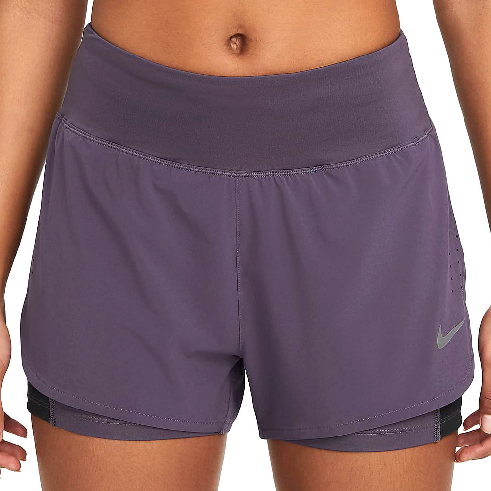 Шорты Nike W NK ECLIPSE 2IN1 SHORT / Женский / L / Фиолетовый photo 1 Шорты Nike W NK ECLIPSE 2IN1 SHORT / Женский / L / Фиолетовый photo 1