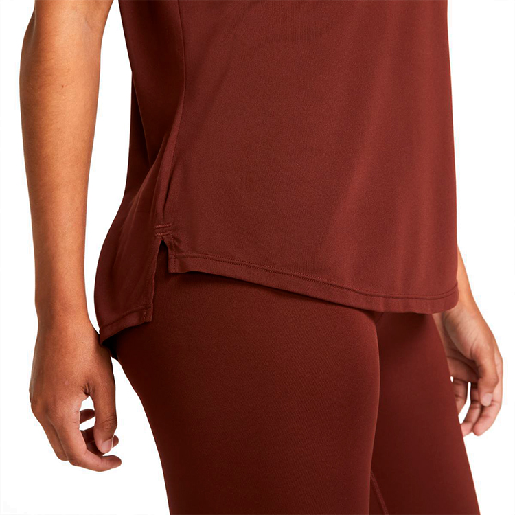 Tricou Nike W NK DF SWSH RUN SS / Femei / XL / Maro photo 5