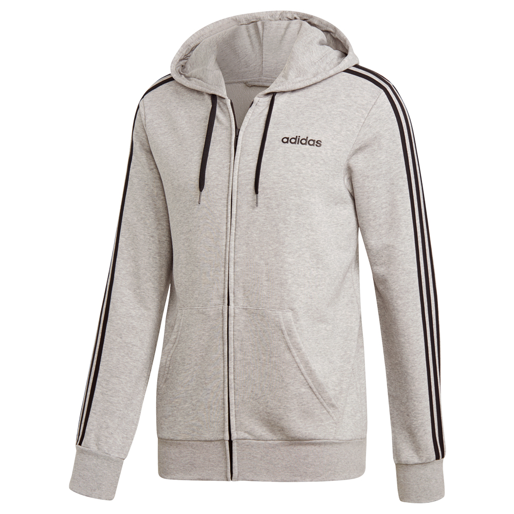 Hanorac pt bărbați Adidas E 3S FZ FT L Gri photo 1 Hanorac pt bărbați Adidas E 3S FZ FT L Gri photo 1