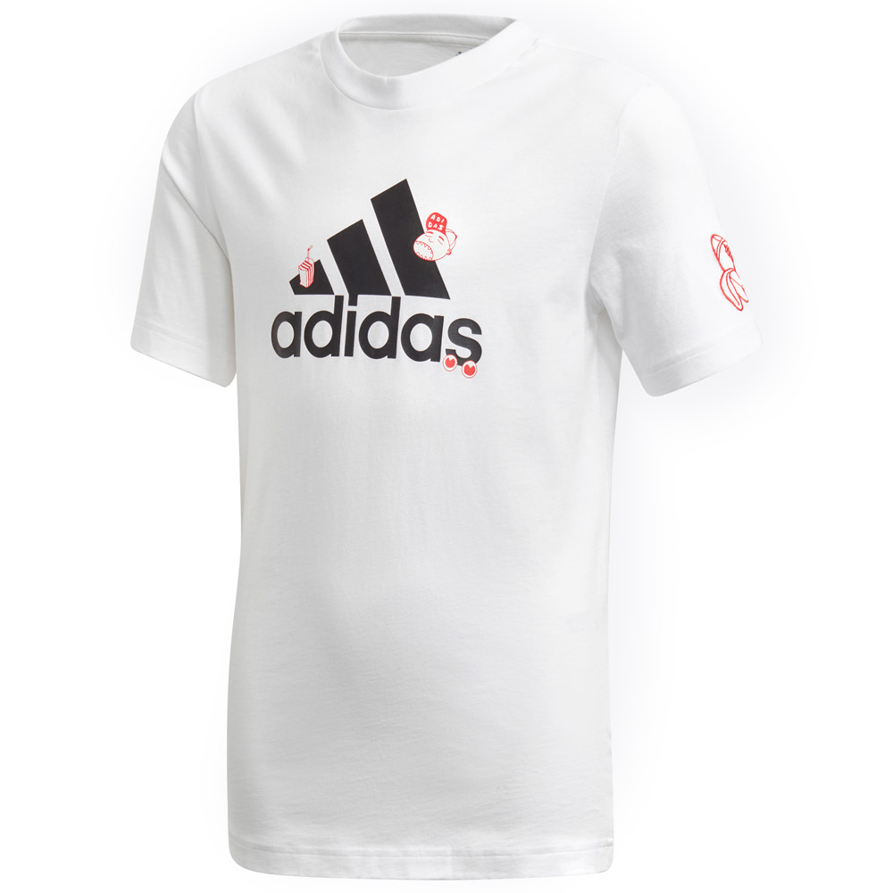 Футболка Adidas JB BADGES TEE photo 1 Футболка Adidas JB BADGES TEE photo 1