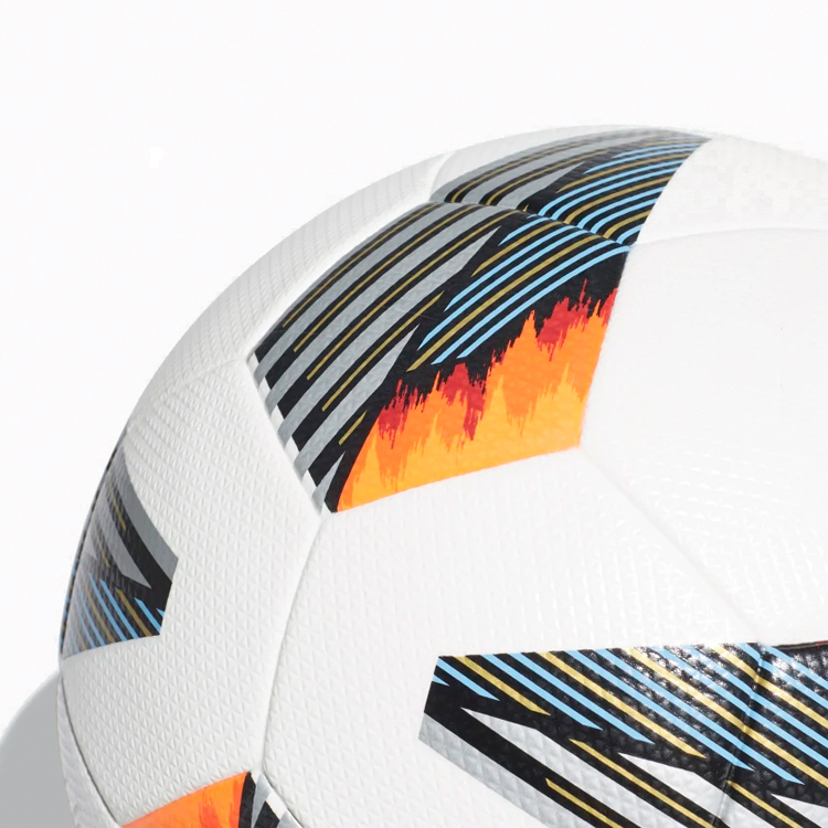 Minge fotbal Adidas FS0373 / Marimea 5 / Alb-Negru-Albastru-Argintiu photo 4