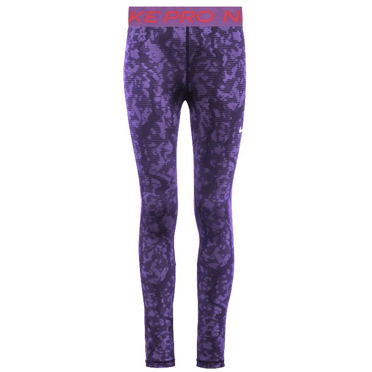 Легинсы Nike G NP DF TIGHT SPORT AOP / Женский / S / Фиолетовый photo 1