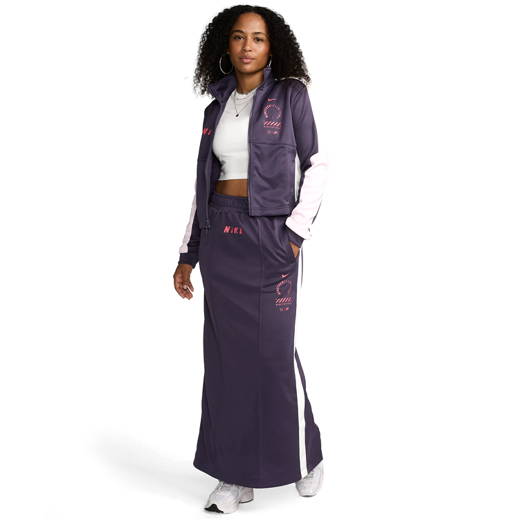 Hanorac Nike W NSW PK TT SW M Violet-roz Femei photo 2