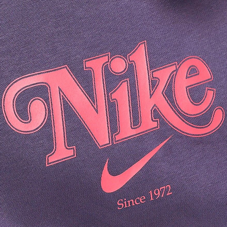 Hanorac Nike G NSW TREND FLC CRP CREW / Femei / M / Violet photo 5