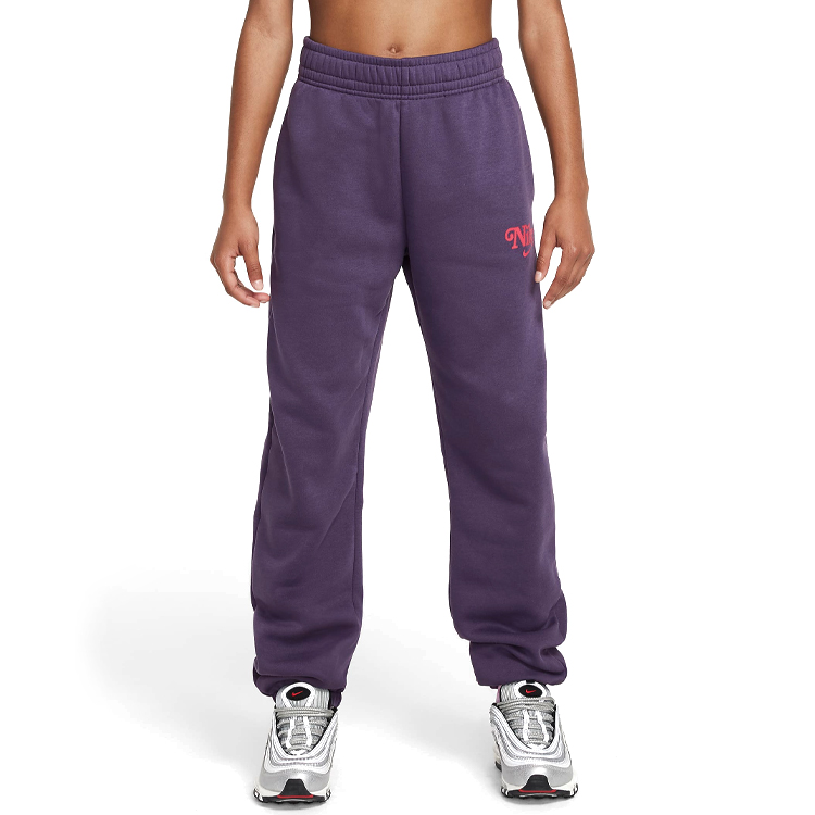 Брюки Nike G NSW TREND FLC CF PANT / Женский / XL / Фиолетовый photo 3