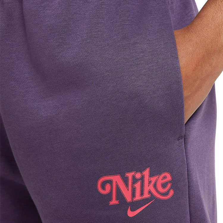 Брюки Nike G NSW TREND FLC CF PANT / Женский / XL / Фиолетовый photo 5