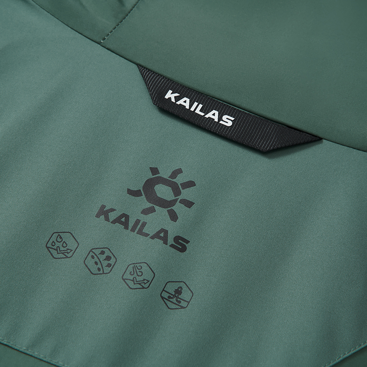 Scurta Kailas Windhunter Hardshell Jacket XS Verde Femei photo 5