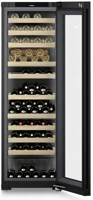 Frigider de vin Liebherr WPGBI5273 / 104 sticle / 185.4 cm / F / Negru photo 4