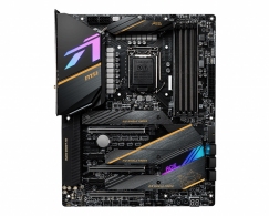 MSI MEG Z490 ACE, Socket 1200, 16+1, Intel® Z490 (10thGenCPU), Dual 4xDDR4-5000, CPU Intel iGPU, DP, HDMI, 3xPCIe X16, 6xSATA3, RAID, 3xM.2, 2xPCIe X1, ALC1200, SPDIF, 2x2.5GbE LAN, WiFi6 AX/BT, 5xUSB3.2 Gen2 (Type-C&Type-A), 4xUSB3.2, Mystic RGB, ATX thumbnav 1