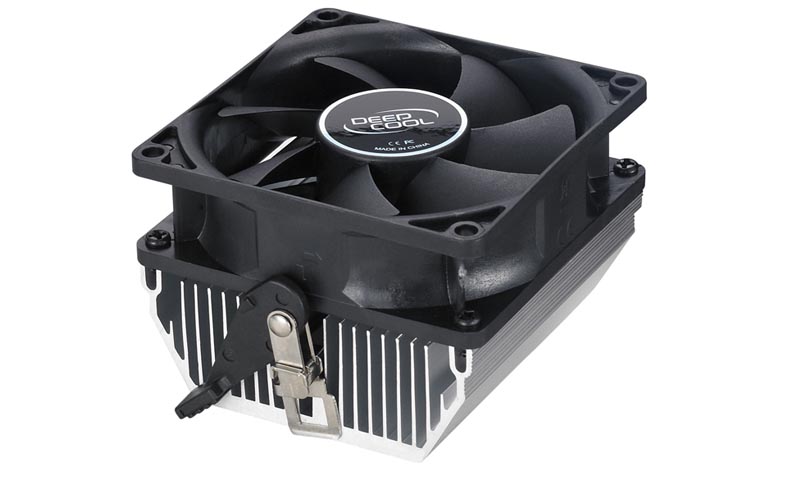 DEEPCOOL Cooler "CK-AM209", Socket AM5/AM4/AM3/AM3+/FM2/FM2+ up to 65W, 80x80x25mm, 2800rpm, <28dBA, 35CFM, 3pins, Hydro Bearing, Aluminium Heatsink (100pcs/box) photo 1