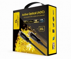 Cablu video  Gembird CCBP-HDMI-AOC-20M-02 / Supports 4K UHD resolutions at 60Hz, male-male / 20 m thumbnav 2
