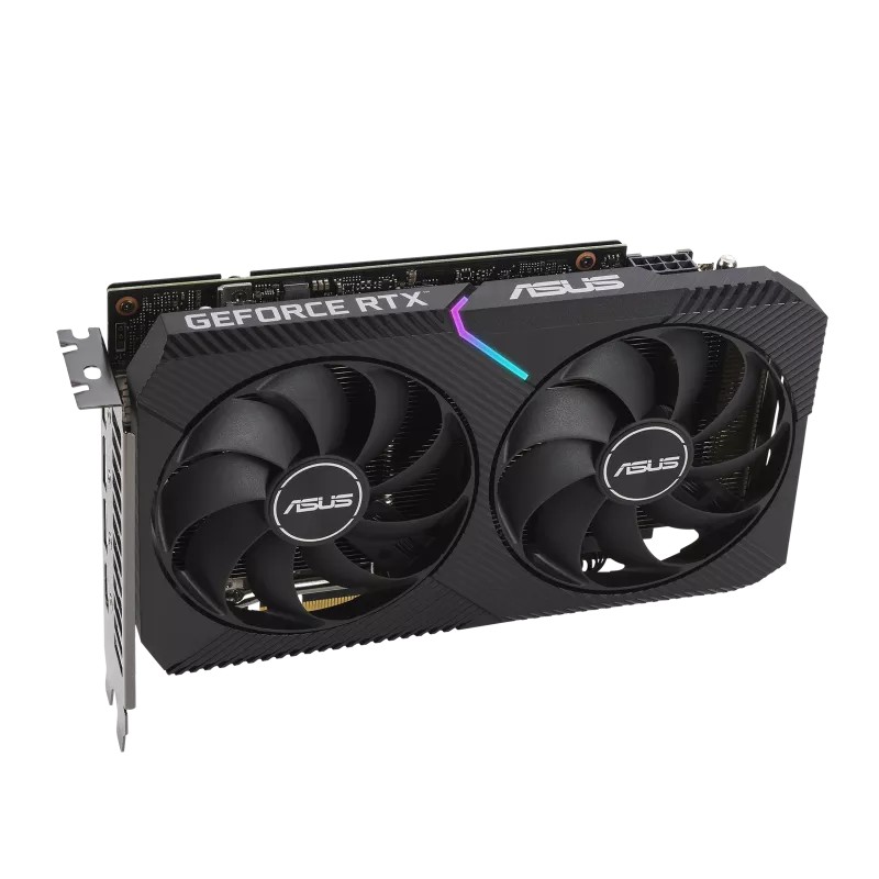 Видеокарта ASUS Dual GeForce RTX 3060 V2 OC Edition / 12GB / GDDR6 / 192Bit photo 3