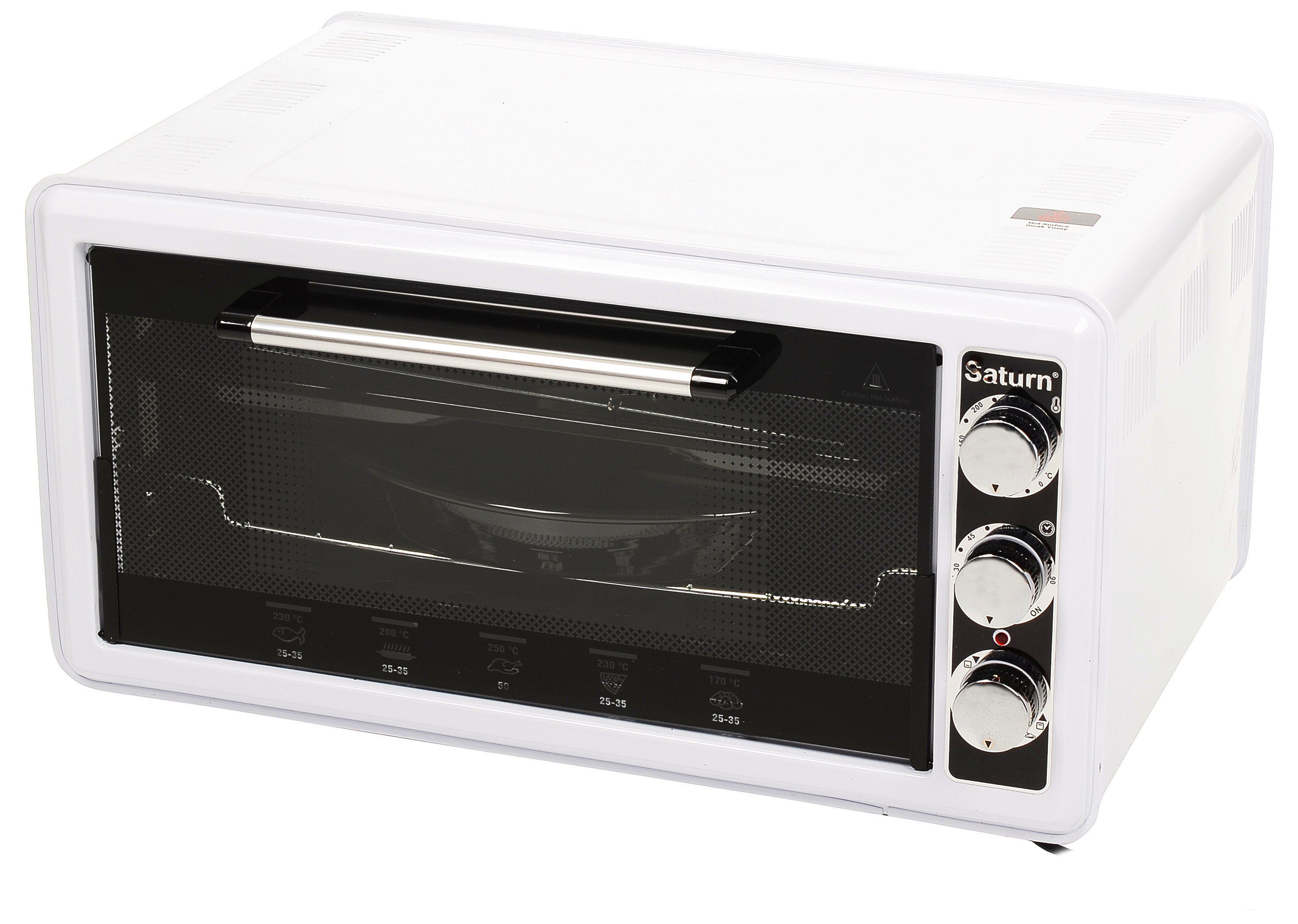 Cuptor electric Saturn STEC1074, 50 l, 1200 W, Alb photo 1 Cuptor electric Saturn STEC1074, 50 l, 1200 W, Alb photo 1