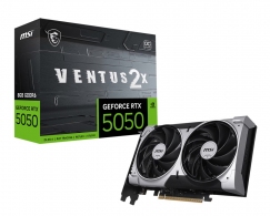 Placa video MSI GeForce RTX 5050 8G VENTUS 2X OC/ 8GB / GDDR6 / 128bit thumbnav 1