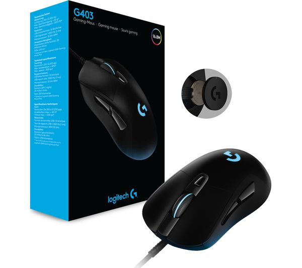 Logitech Gaming Mouse G403 HERO  - USB - EER2 - #933 photo 3