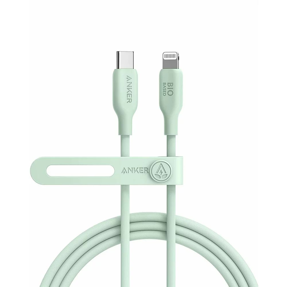 Cablu Type-C la Lightning Anker 541 Bio-based / 1.8 m / green photo 1