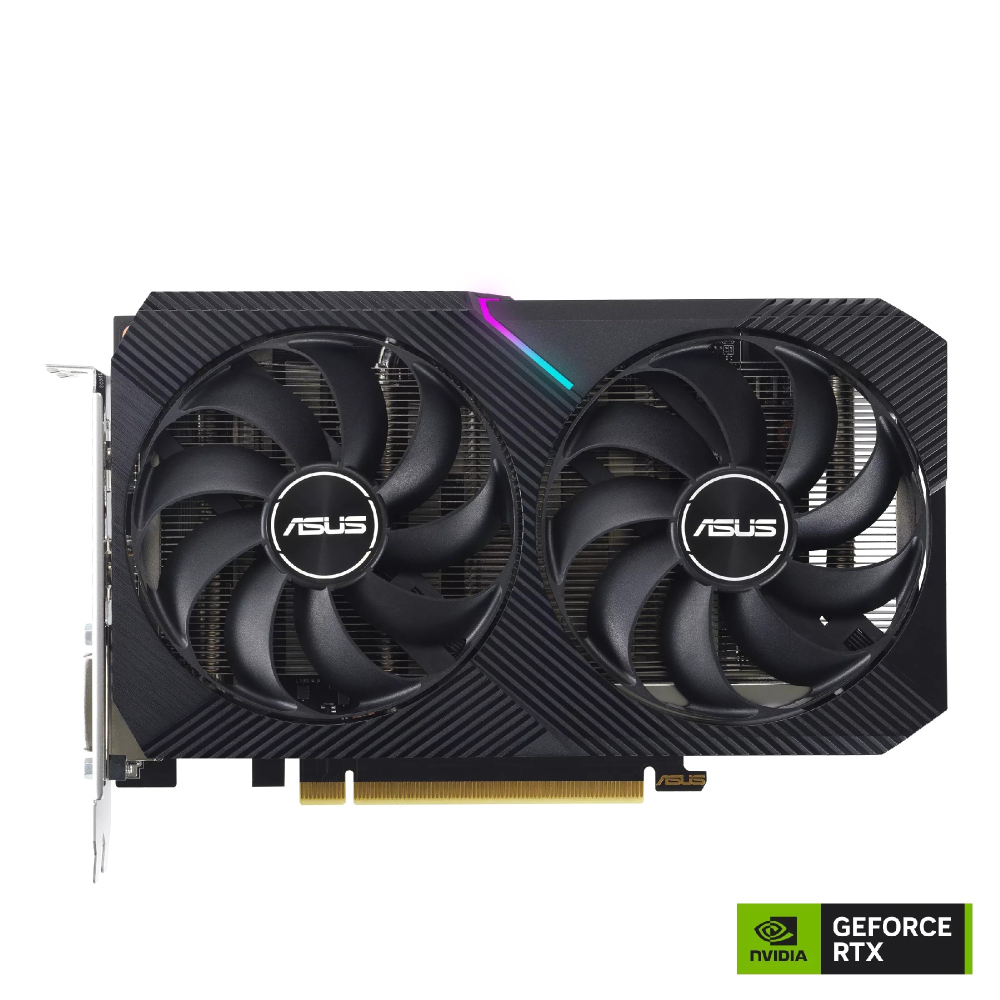 Видеокарта ASUS Dual GeForce RTX 3050 V2 OC Edition / 8GB / GDDR6 / 128Bit photo 2