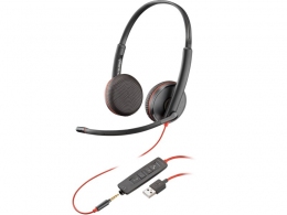 Casti Poly Blackwire 3225 / USB-C/A / Black thumbnav 1