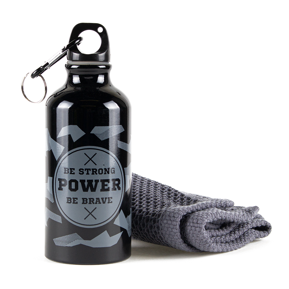 Set sticla + prosop Sport Power photo 2