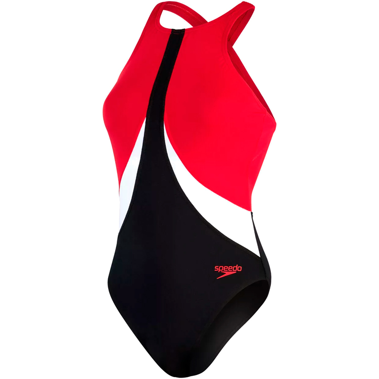Купальник Speedo COLBL HGHNCK XBCK AF / Женский / 40 / Красный/Черный photo 1 Купальник Speedo COLBL HGHNCK XBCK AF / Женский / 40 / Красный/Черный photo 1