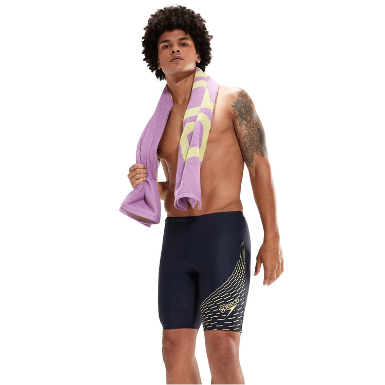 Slipi-sorti Speedo MEDLEY LOGO JAM AM/Negru photo 3