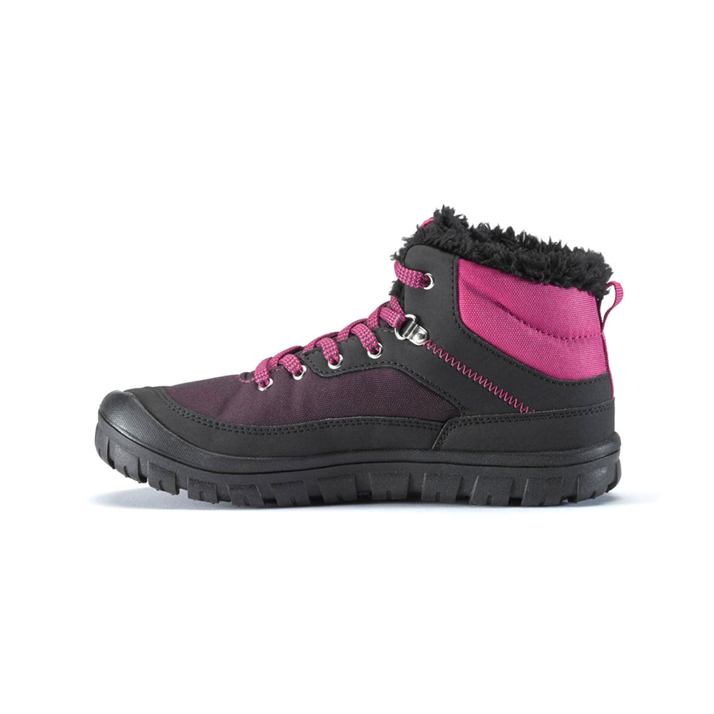 Ботинки Quechua SHOES SH100 WARM LACE MID JUNIOR / 37.5 см / Розовый photo 1