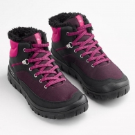 Ботинки Quechua SHOES SH100 WARM LACE MID JUNIOR thumbnav 2