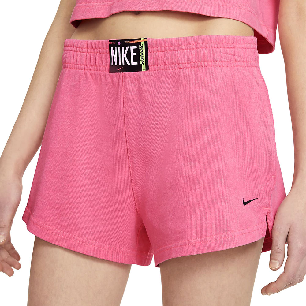 Шорты Nike W NSW WASH SHORT HR L Розовый Женский photo 1