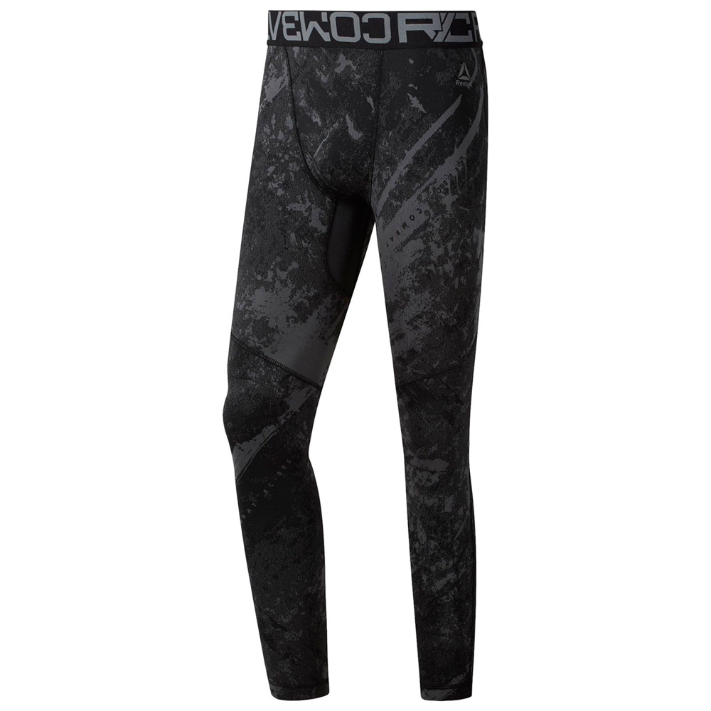 Panta-colanti Reebok CBT JACQUARD TIGHT S Negru Barbati photo 1 Panta-colanti Reebok CBT JACQUARD TIGHT S Negru Barbati photo 1