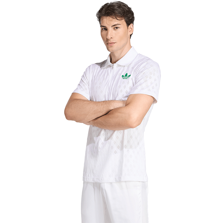  Polo pt bărbați Adidas POLO PRO S Alb  photo 1