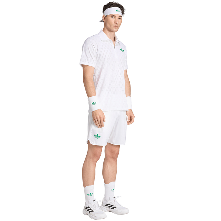  Polo pt bărbați Adidas POLO PRO S Alb  photo 5