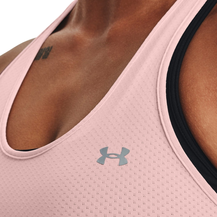 Maiou Under Armour UA HG Racer Tank / Femei / XS / Roz photo 5